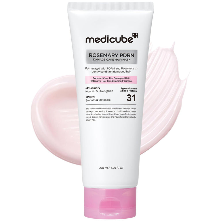 medicube Rosemary PDRN Deep Damage Care Hair Mask 6.76 fl.oz Intensive Bonding